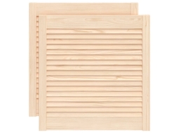 Cabinet Door, Cabinet Doors Vidaxl Marrom Madeira De Pinho (61.5 X 59.4 Cm)