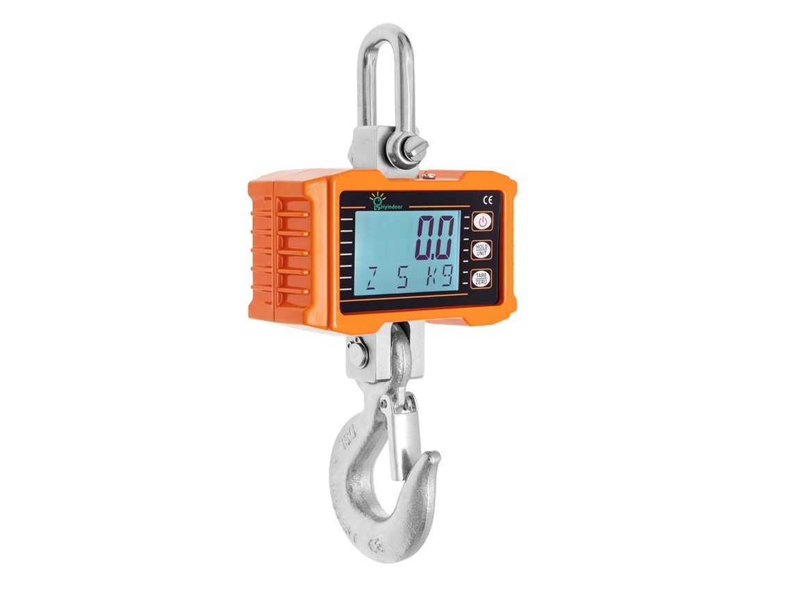 Balança Digital Suspensa 1000kg/2200lb Industrial Pesada Para Guindaste Eletrônica Inteligente De Alta Precisão, Ff