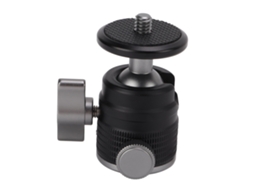 Mini Ball Head Universal Camera Tripod Mount Adapter 360 Degree Rotatable Aluminum For Slr Mirrorless Camera LAXISCREED