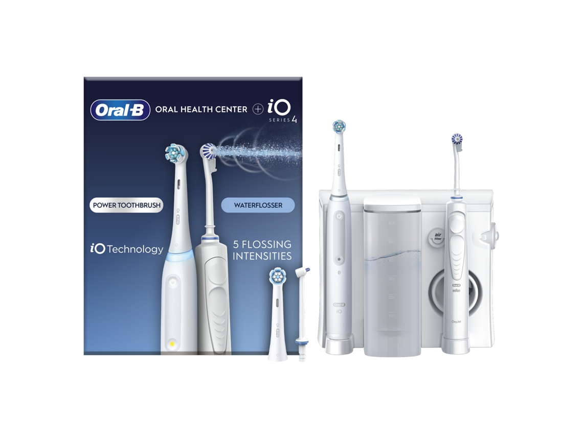 Centro Dentário ORAL-B Oxyjet + iO4 (1 Unidade)