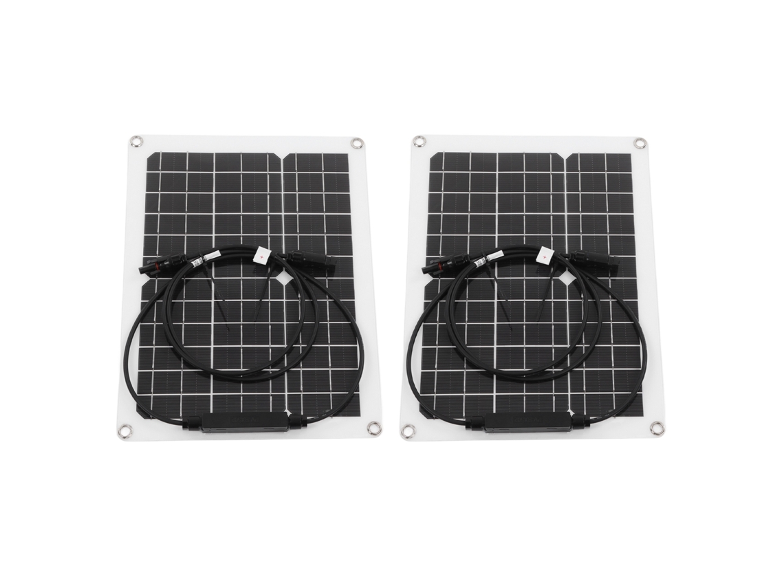 Kit De Painéis Solares Flexíveis Laxiscreed Em Silicone Monocristalino, À Prova D'água E Anti-retorno