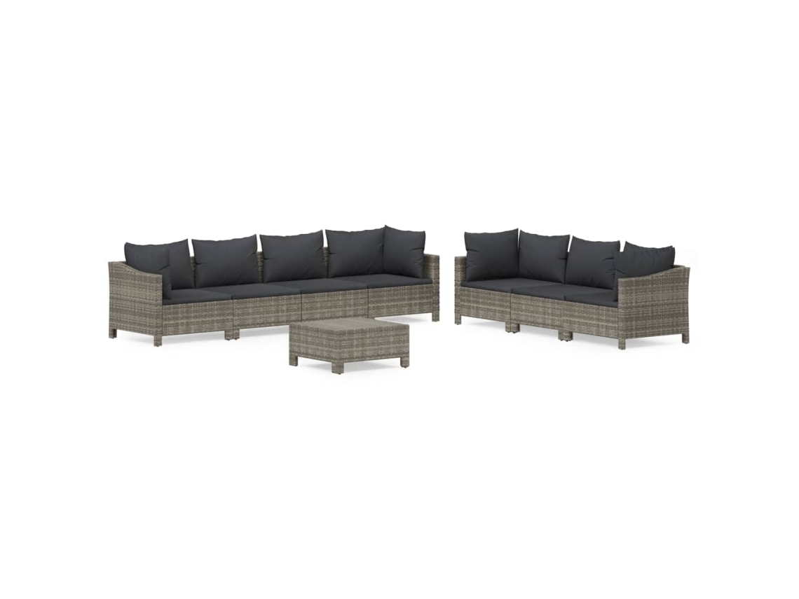 Garden Lounge Set, Garden Lounge Sets Vidaxl Cinzeto Rattan / Vime (n/a)