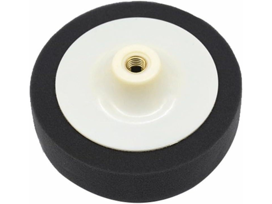 Roda De Polimento Esponja Com Rosca 14 Mm (6 Polegadas) Para Carros,