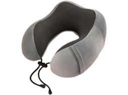 Almofada De Pescoço Em Espuma Viscoelástica Em Forma De U, Suporte Ergonómico E Conforto Com Recuperação Lenta | Removível E Lavável