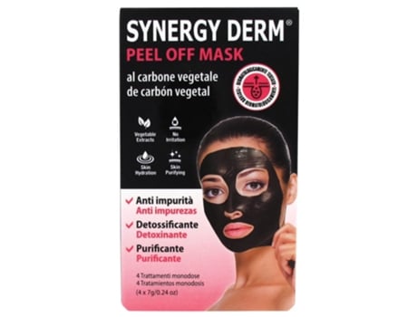 Synergy Derm Peel Off Máscara Descascável Com Carvão 4 X 7 G INCAROSE