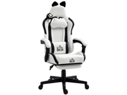 Cadeira de escritório ergonômica, altura ajustável, assento giratório, base de aço, creme, ZENCORE SERVICES