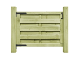 Garden Gate, Garden Gates Vidaxl Verde Madeira De Pinho (100 X 75 Cm)