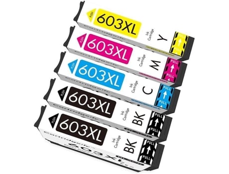 603 Xl Compatível Com Cartuchos De Tinta Compatíveis Epson 603 603xl Multipack, Para Expression Home Xp2100 Xp2105 Xp31 Cartridgeify