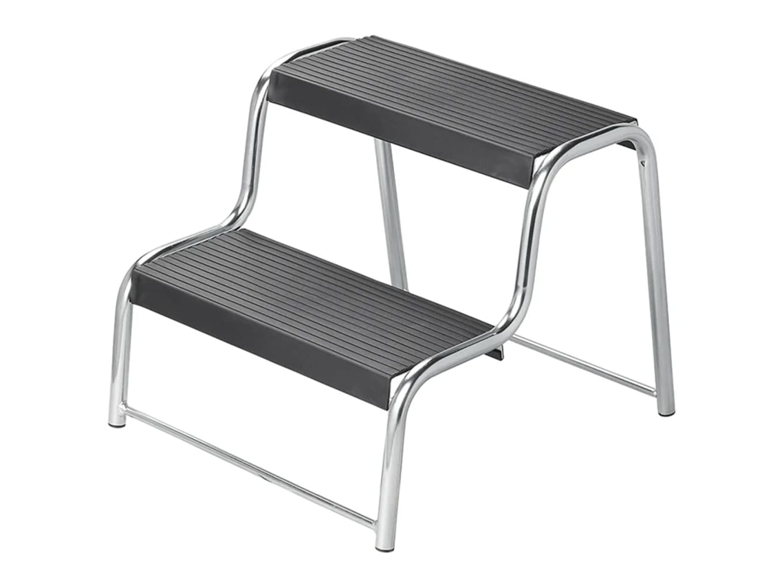 ProPlus Degrau duplo dobrável p/ caravanas/autocaravanas preto 360822
