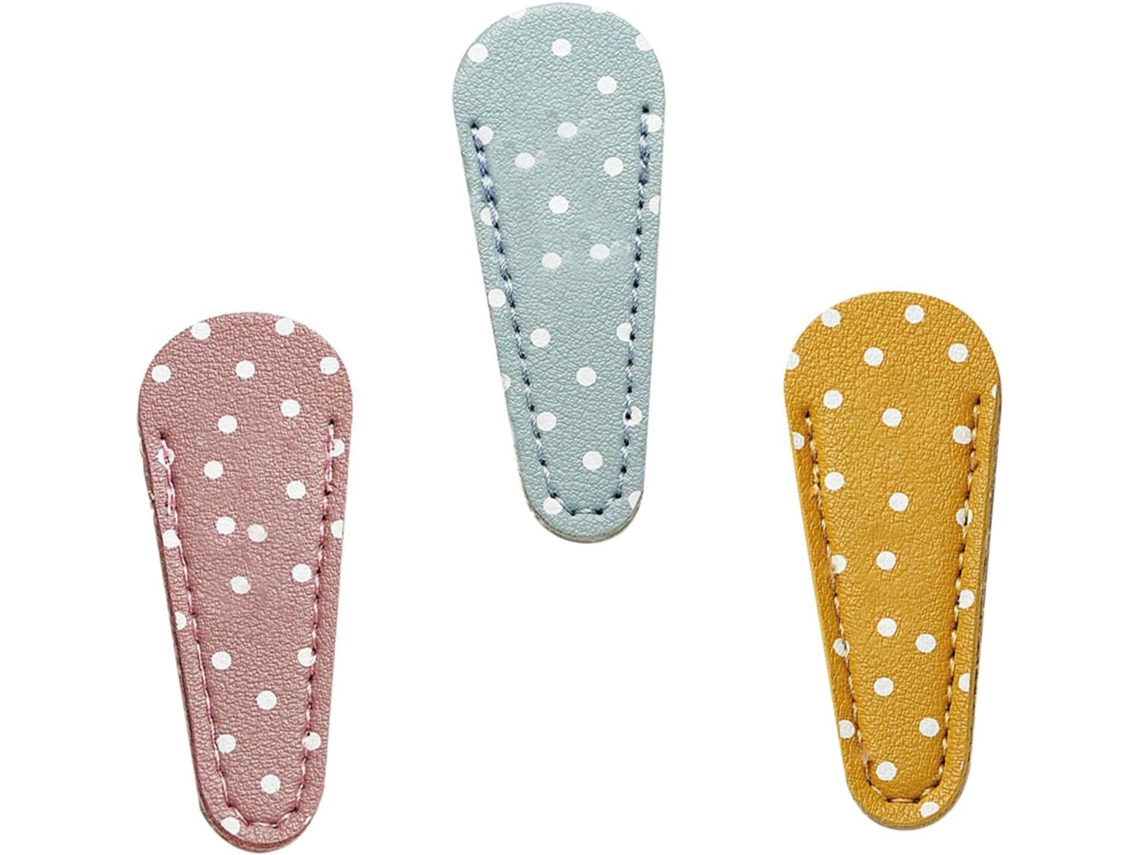 Conjunto De 3 Capas Protetoras Com Design Delicado, Em Couro Pu, Para Segurança E Prevenção.