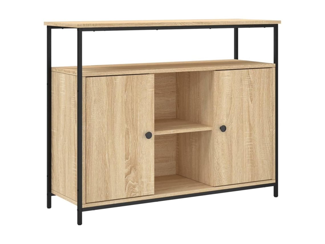 Sideboard, Sideboards Vidaxl Marrom Madeira Processada (n/a)