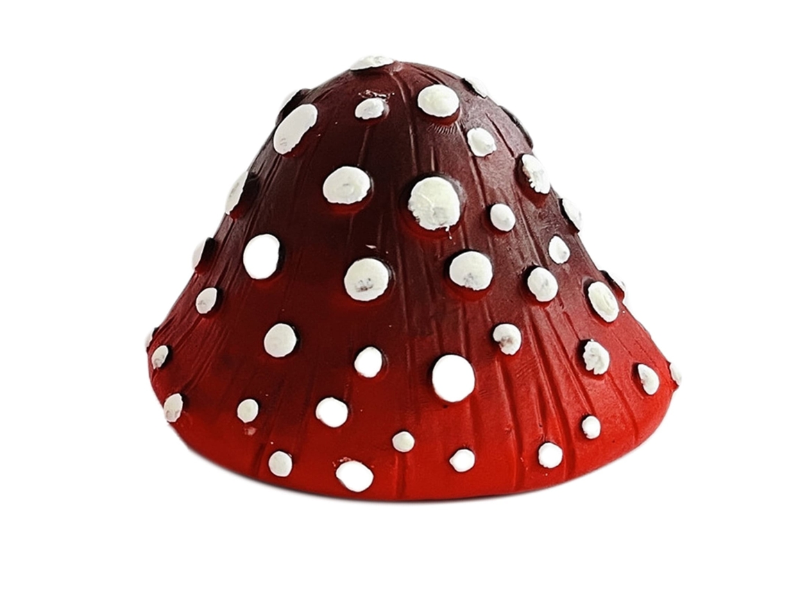 Primerox luz de Noite Cogumelo Led Mini Parede Decorativa Quarto Corredor Resina 2.8 X 2 X 2.2in