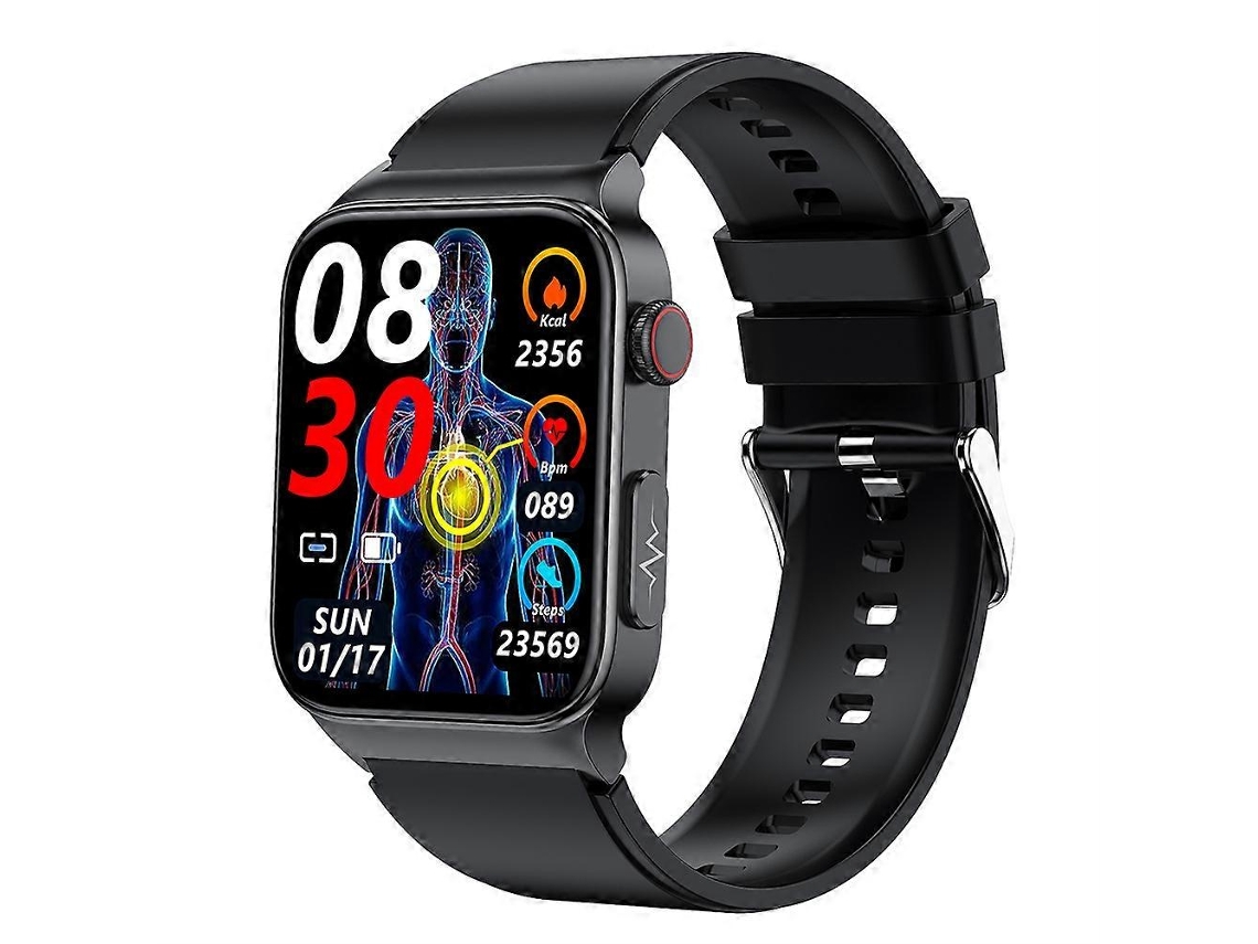 Relógio Inteligente Ecg Pressão Arterial Frequência Cardíaca Fitness Monitor De Temperatura Corporal Ly Ebike