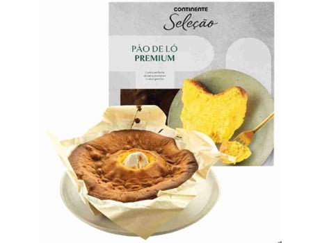 Pão De Ló Premium CONTINENTE SELEÇÃO 500 gr