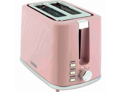 Torradeira Duas Entradas 900w Rosa Kuppler