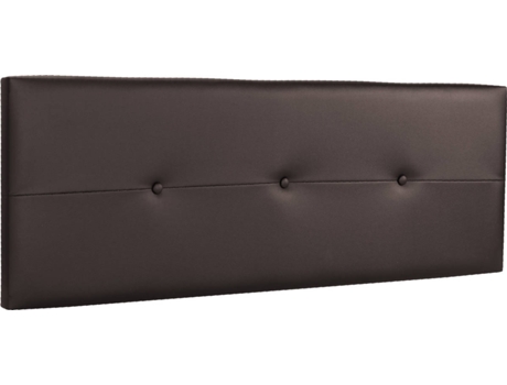 Cabeceira de Cama DHOME Estofada (Castanho - Polipele - 145 x 5 x 50 cm)