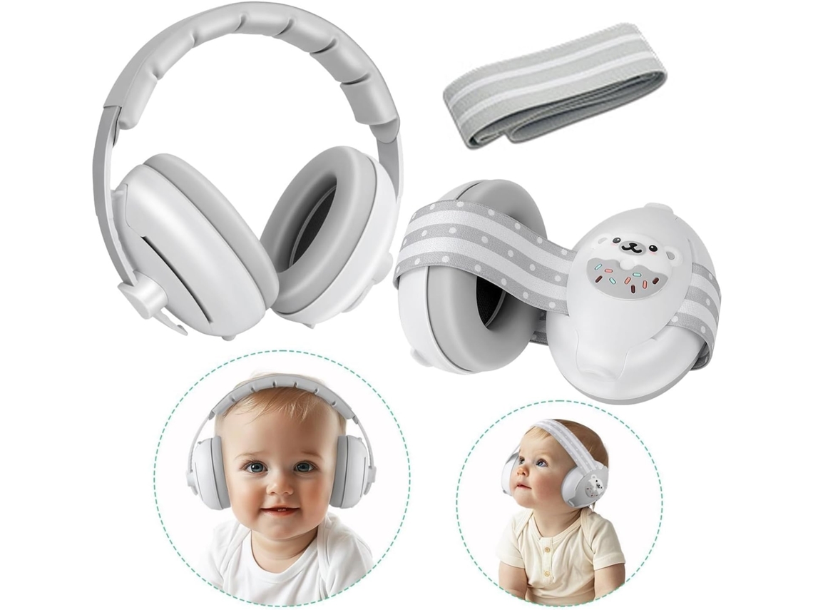 Protetor Auricular Ajustável Com Redução De Ruído Elysve