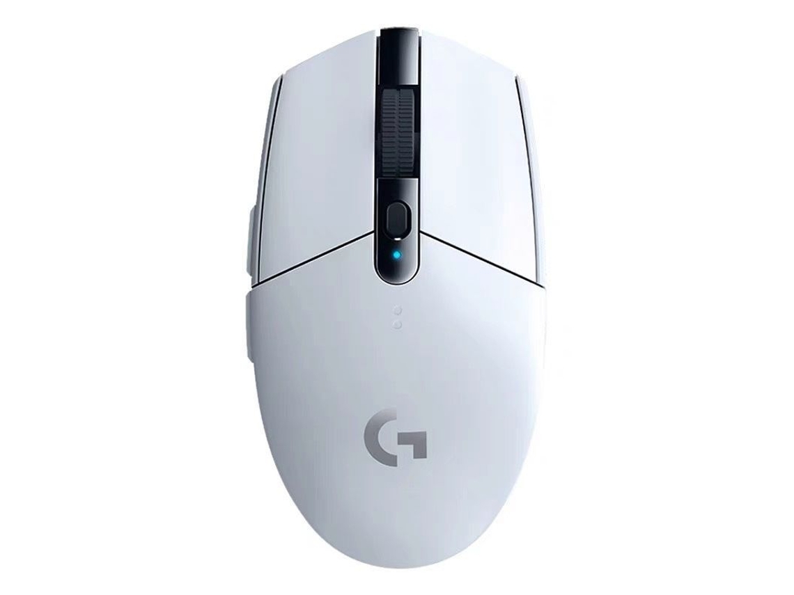 2026 rato Gamer Sem Fio, Sensor Hero 12k, 12000 Dpi, Leve, 6 Botões Programáveis, 250h Bateria, Pc/mac Branco
