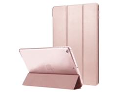 Capa Flip Para Ipad Pro 9.7 2017 Na Cor Ouro Rosa