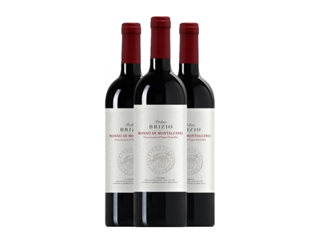 Vinho BRIZIO Sangiovese Rosso di Montalcino (0.75 L - 3 Unidades)