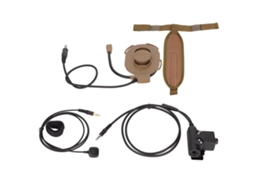 Fone De Ouvido Militar Unilateral Para Moto Com Microfone No Dedo E U94 Plug 3.5mm Para Celular