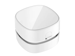 Mini aspirador de mesa para poeira e migalhas, sem fios, branco LAXISCREED