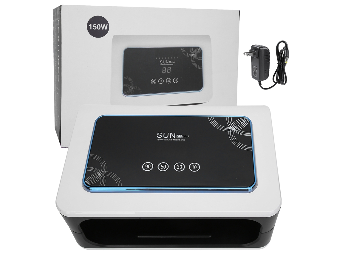 150w Led Nail Gel Curing Light Dryer 110‑240v Us Plug