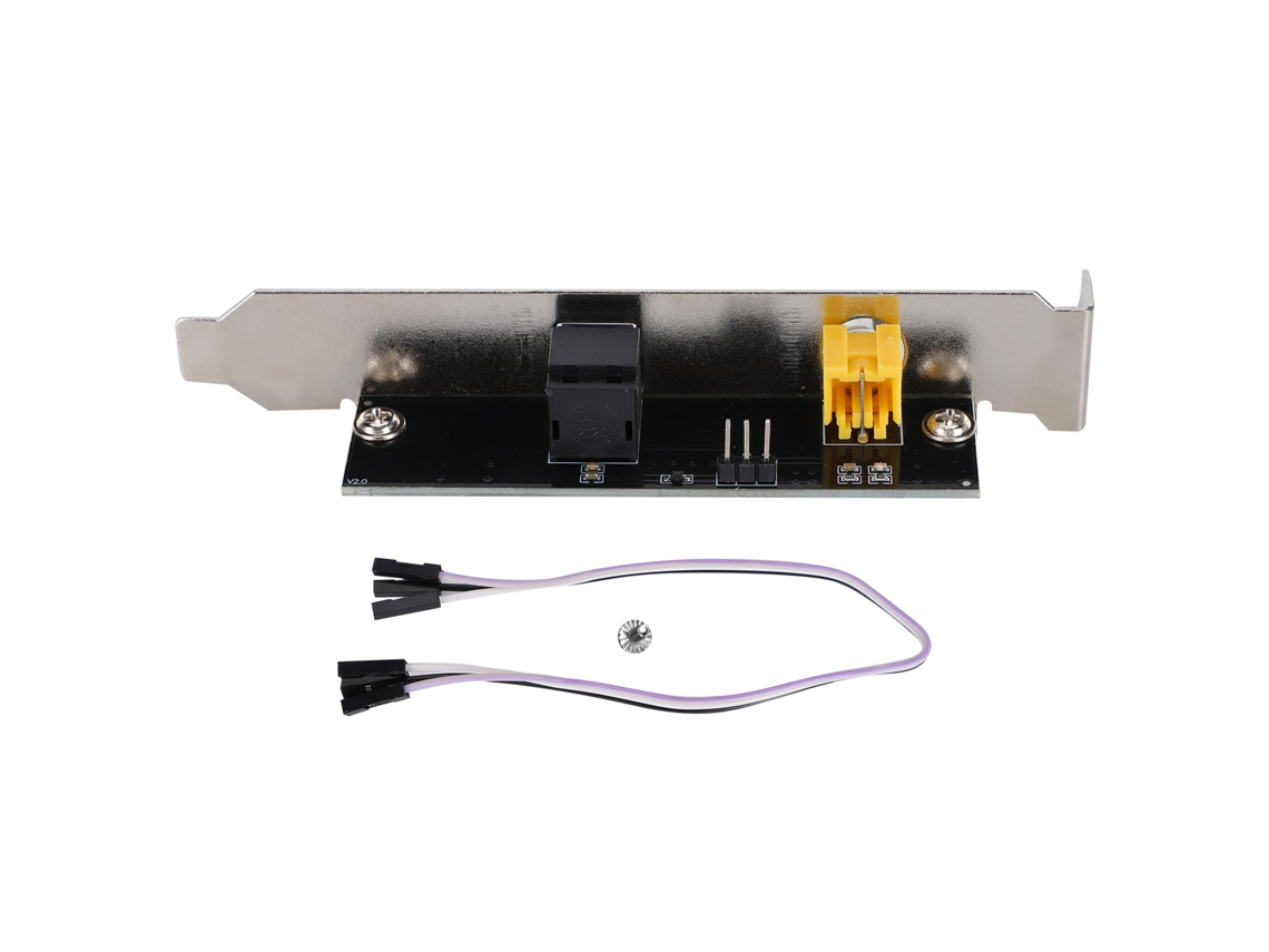 Placa-mãe Universal SPDIF Fibra Óptica Coaxial, DtsA C3LPCM HKJ