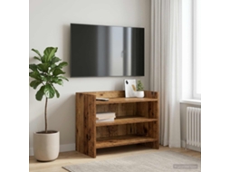 Vidaxl Gabinete Para Tv 60 X 33 X 47 Cm Madeira Antiga