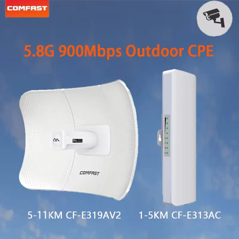 (2pc (5km 313)) Roteador Wifi Extensor Ponte Ap Repetidor Amplificador