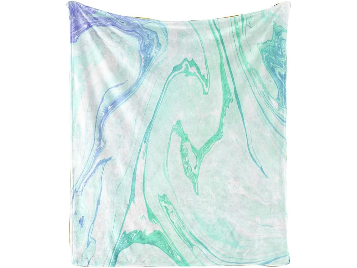Manta de Verão Fansu em Microfibra Flanela Macia e Fofa 3d para Sofá Cama Que Mantém Você Aquecido no Inverno