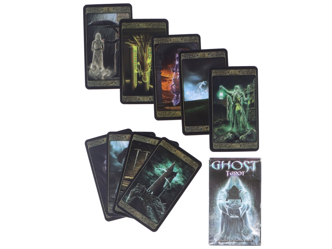 Mali baralho de Tarot de Divinação para Iniciantes Jogo de Cartas em Inglês 78 Cartas