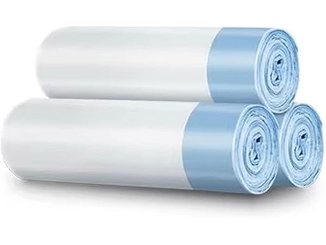 Saco do Lixo com 45 Unidades, Alças, para Caixa de Areia Auto limpeza, Cordão Aberto, Resistente a Rasgos e Impermeável, Ergonômico STELASPLEN