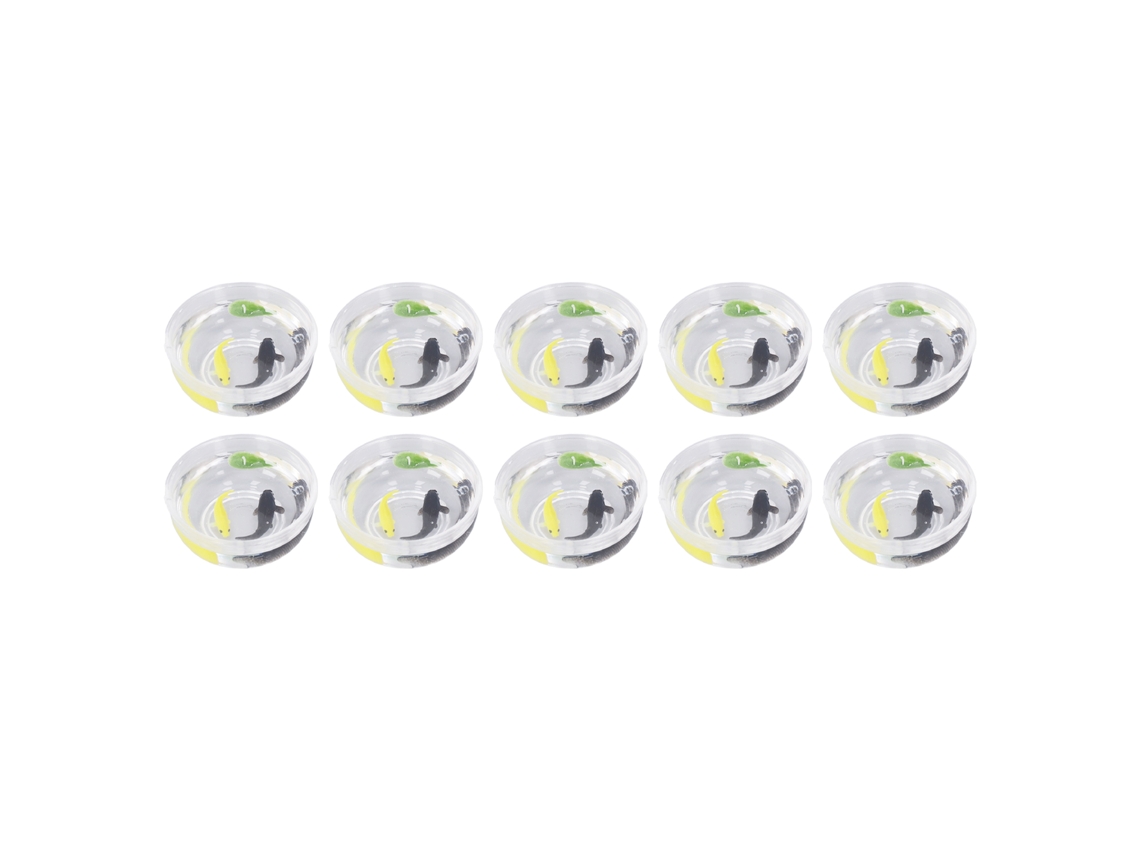 Mali 10pcs Aquário Miniatura Casa de Bonecas em Resina 1:12 Acessório Decoração Peixe
