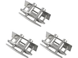 Conjunto SFUSHOS de 3 Peças Marine 316 Bateau em Aço Inoxidável