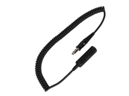 Aetheria cabo de Extensão para Fones de Ouvido Militar U 92a/u para U 174/u Helicóptero 70cm