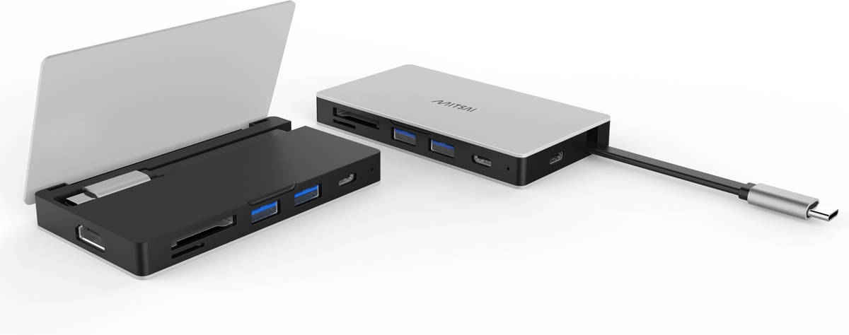 Hub Mitsai T-C 6Em1 2Usbc+2Usb3+Hdmi+Sd