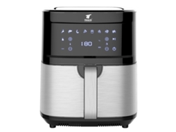 Fritadeira Air com 8 Programas e Capacidade de 6 5 Litros: Cozinha Saudável e Versátil THULOS