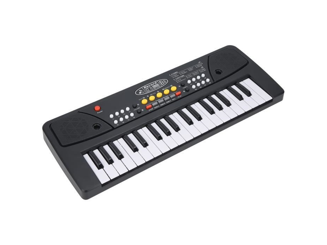 Brinquedo Piano Teclado Infantil Microfone Cantar Musica