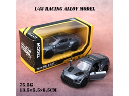 Miniatura de Carro em Liga Metálica, Escala 1/43, com Mecanismo de Fricção, Brinquedo Infantil. MDUG