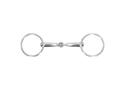 Bit de Cavalo Inox com Rolo Masticável 135mm