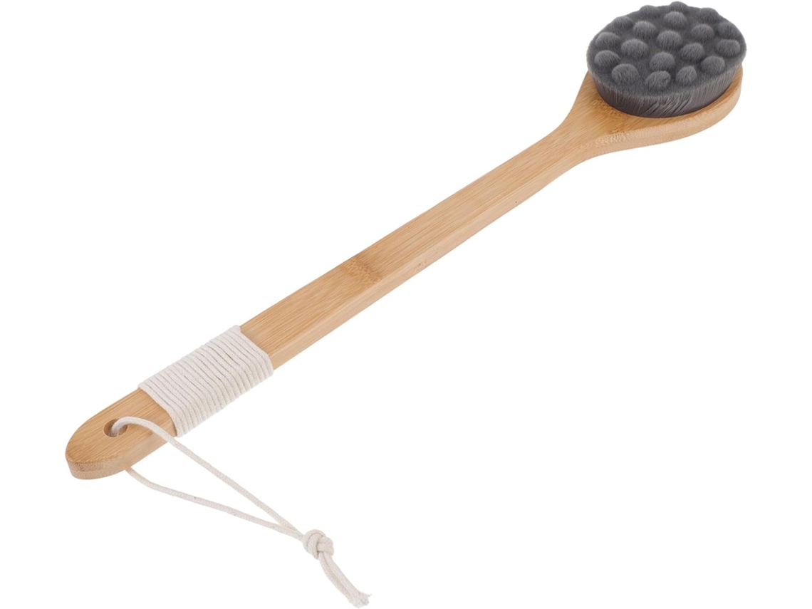 Escova De Banho Esfoliante Com Cabo Longo, Escova Corporal Para Limpeza Profunda, Prática Para O Banho