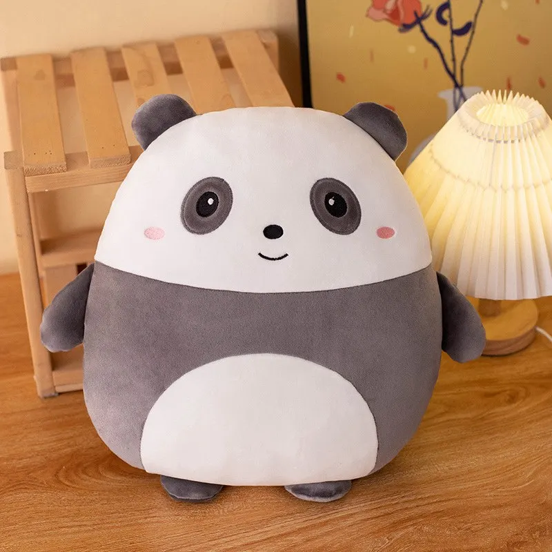 (panda 40cm) Almofada/boneca De Pelúcia De Animal Fofo De 40cm