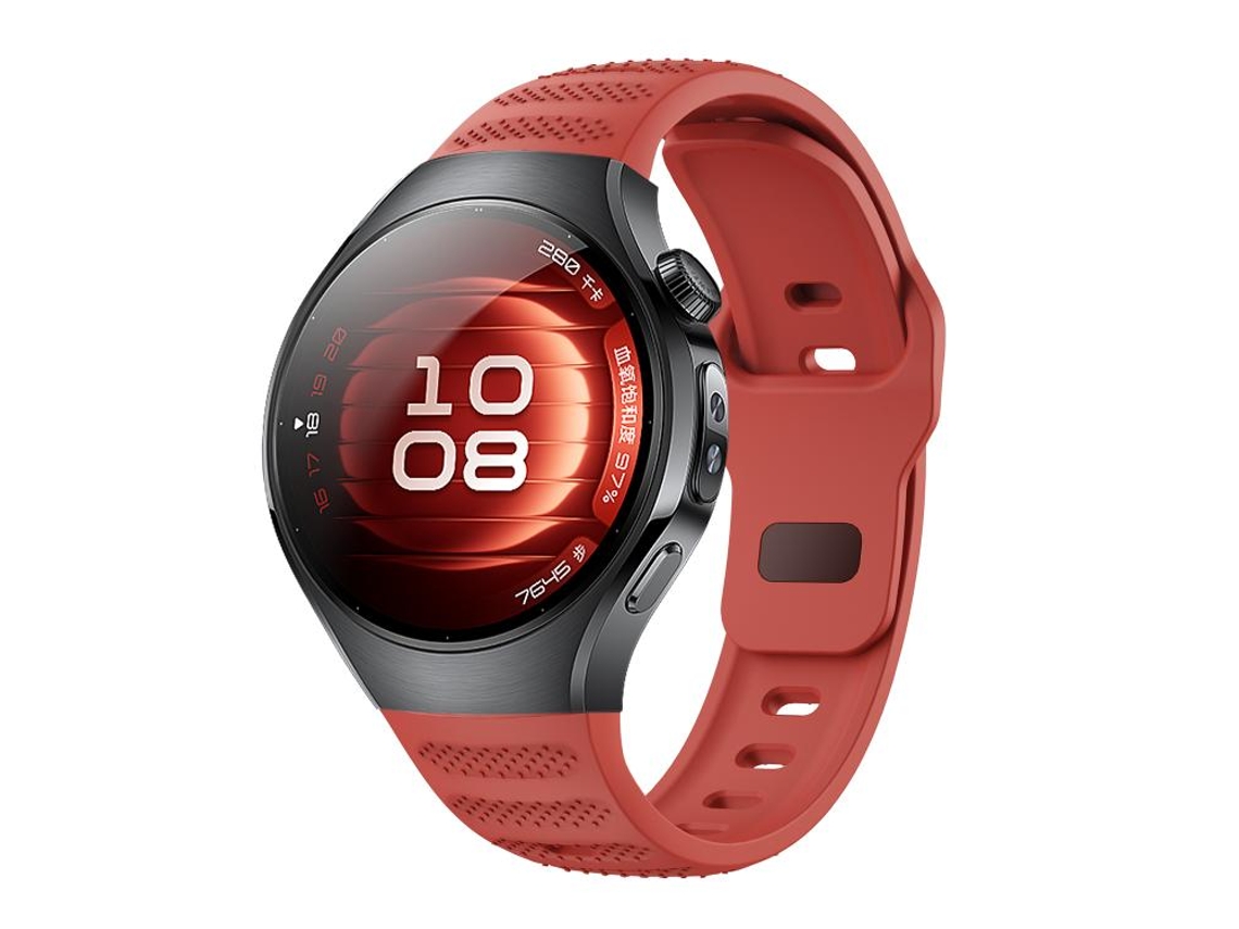 Bracelete para Huawei Watch 5 Silicone Textura de Bolinhas com Fivela Reversa Azul Escuro XIAOMOYU (46mm)