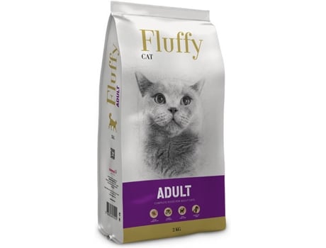 Ração Seca para Gato FLUFFY Adult (15 kg)