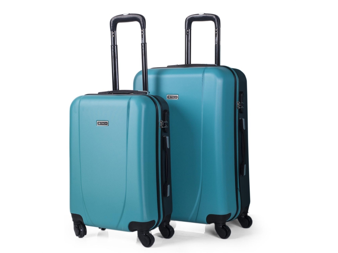 Conjunto de Malas de Viagem ITACA ABS Azul (55cm /65cm)