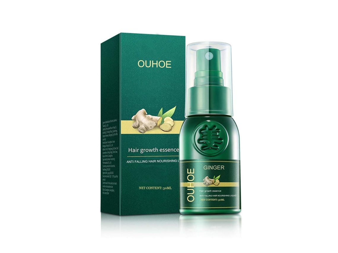 Essência Capilar de Gengibre Ouhoe para Nutrição e Hidratação Suave Dos Cabelos LAXISCREED