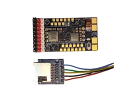 Conectores Pinos Não Soldados Versão Avançada Controlador Voo Flyingrc F4wse Pro para Asa Fixa Compatível Ap Inav 12 Canais Pwm Fpv MDUG
