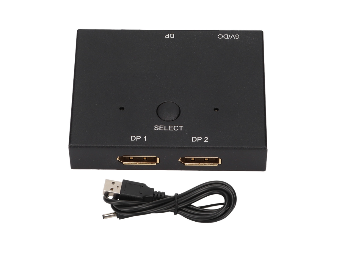 Divisor e Switcher Dp Bidirecional LAXISCREED 8k 60hz 4k 120hz