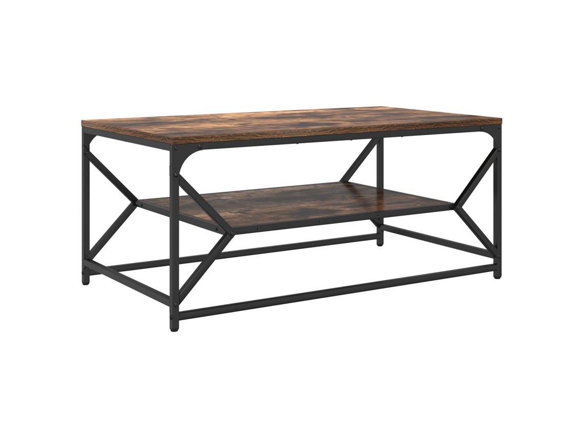 Conjunto 1 Mesa De Centro Vidaxl Castanho Derivados De Madeira (90 X 50 X 40 Cm)
